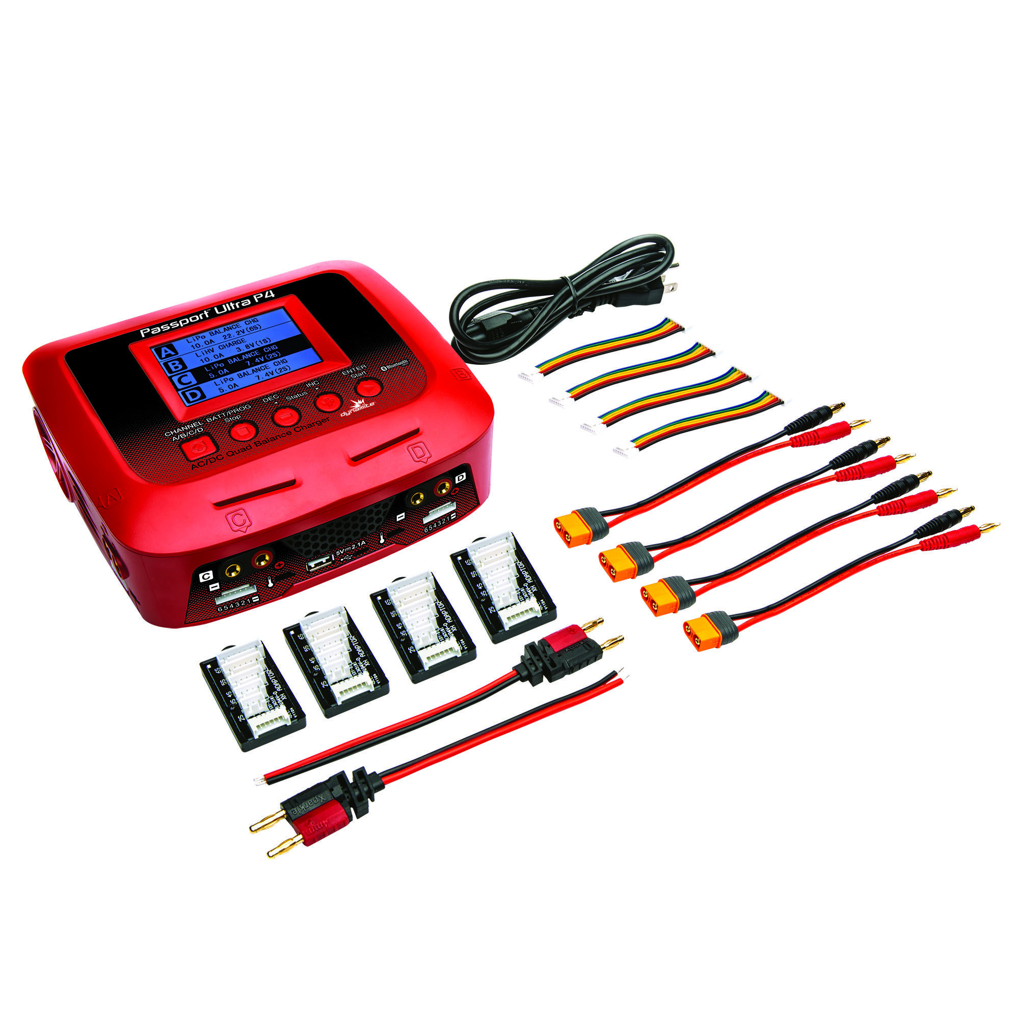 Dynamite Passport P4 AC DC Four Port Multi charger Blade