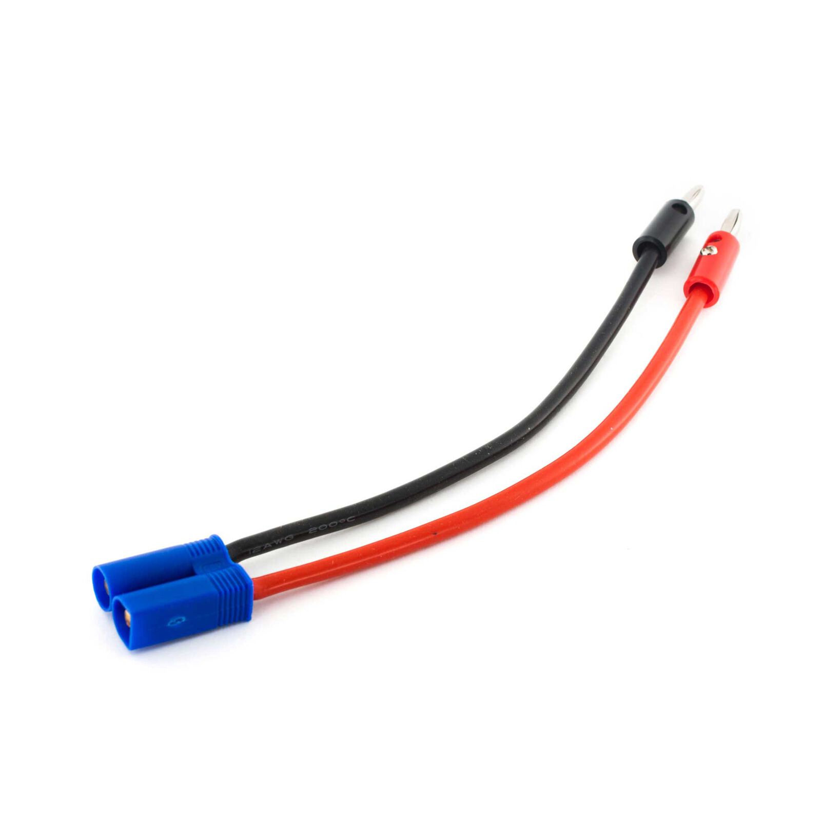 Charge Lead: EC5 Device with 6" Wire & Jacks, 12 AWG