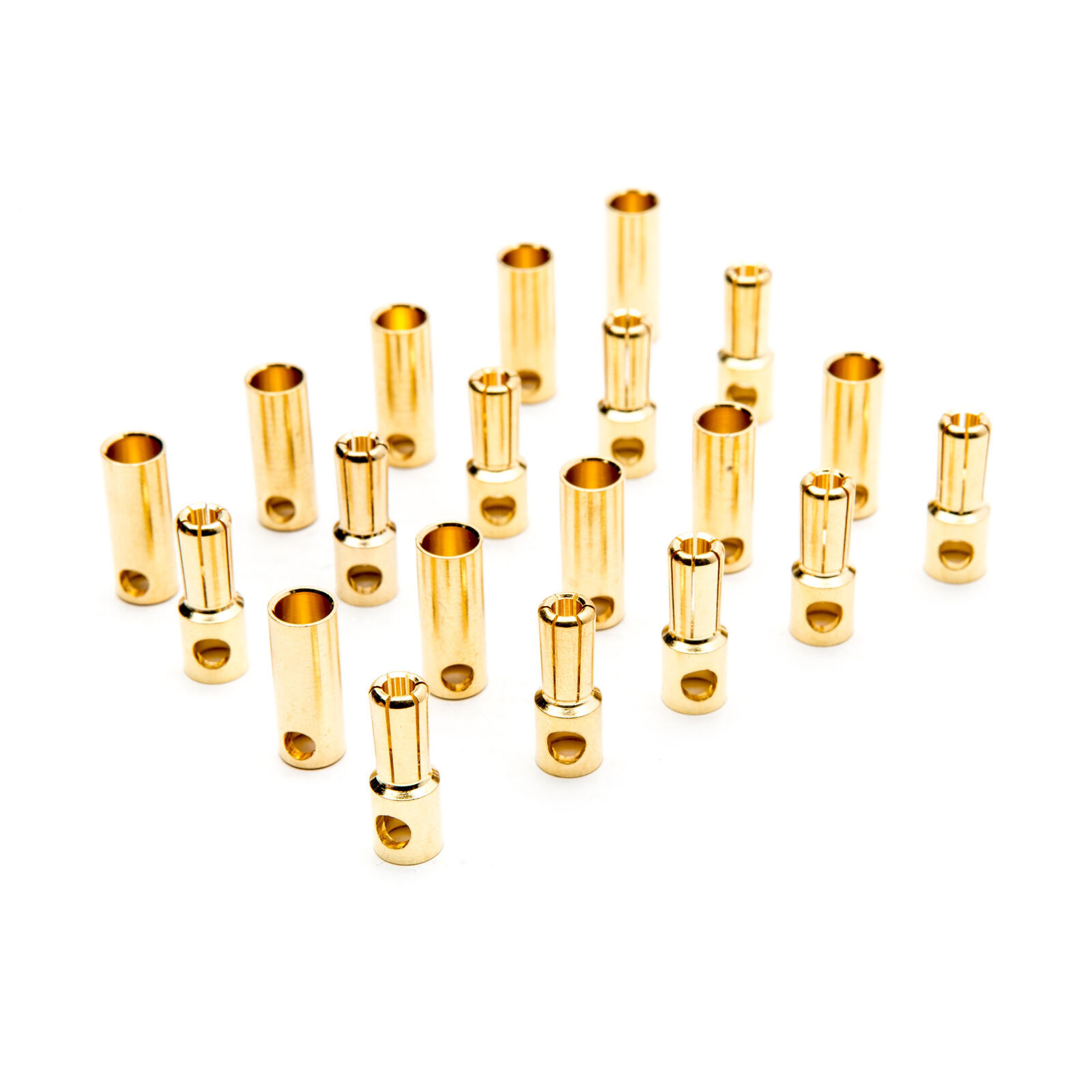 Connector: Gold Bullet Set, 5.5mm (10)