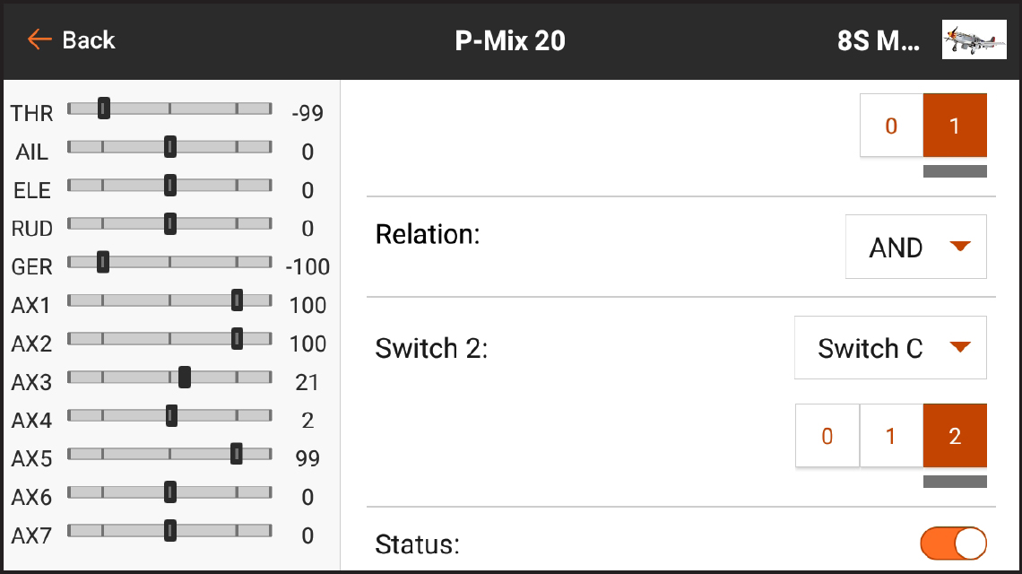 AirWare<sup>™</sup> Touch app P-Mix 20