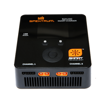 Spektrum Smart S1100 AC Charger, 1x100W (SPMXC1080)