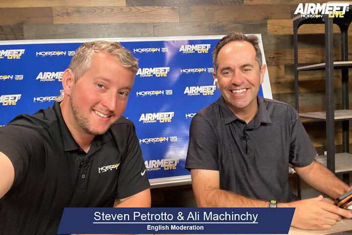 Steven Petrotto and Ali Machinchy